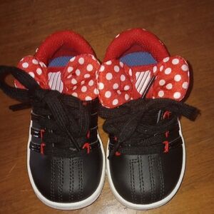 K-Swiss Minnie Mouse Kids Sneakers Black and Red